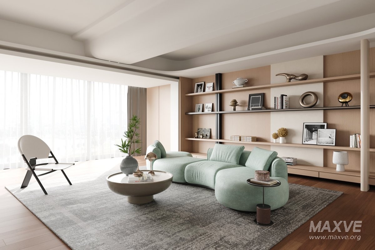 modern living room - Image 1