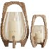 Wooden Candle Holder - Thumbnail 1