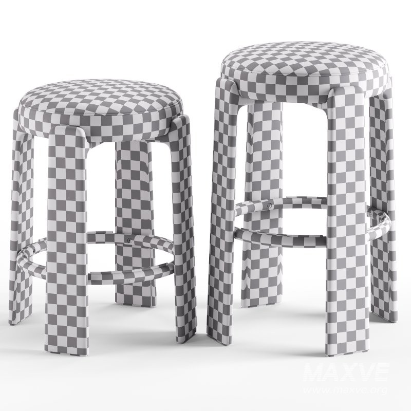 Granite stool By Kave Home - Image 6