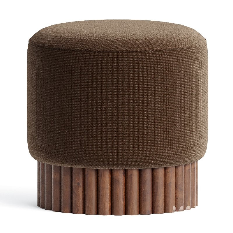LOTO Pouf in Linen by Peca - Image 3