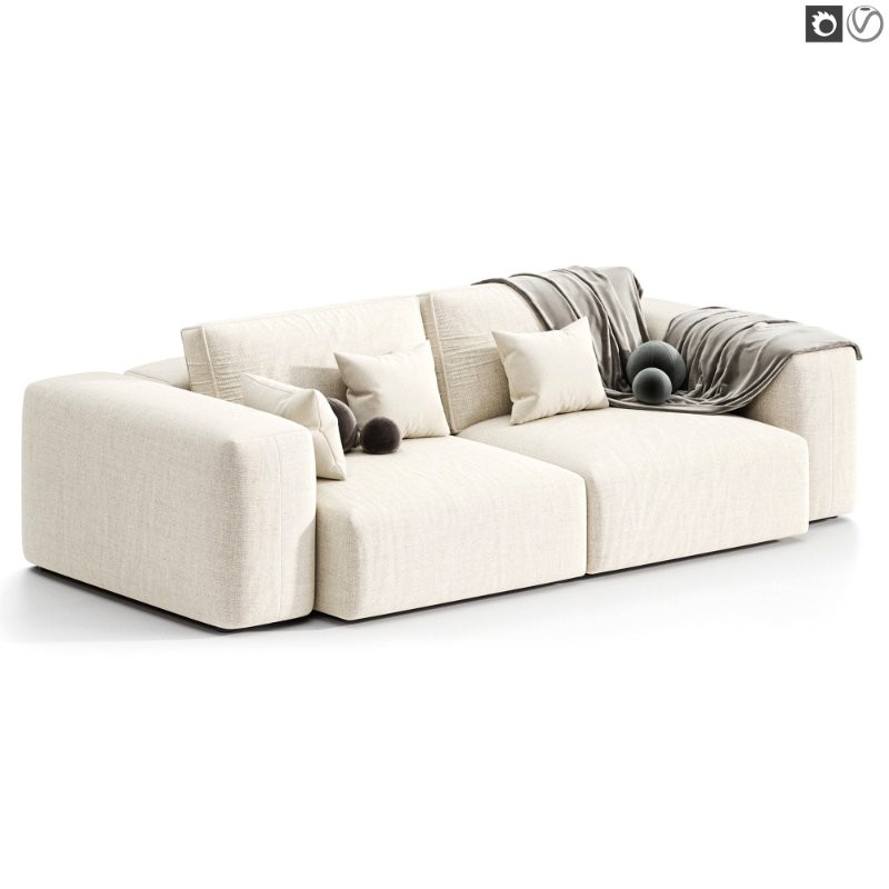 Straight sofa Fiji two section - Image 4