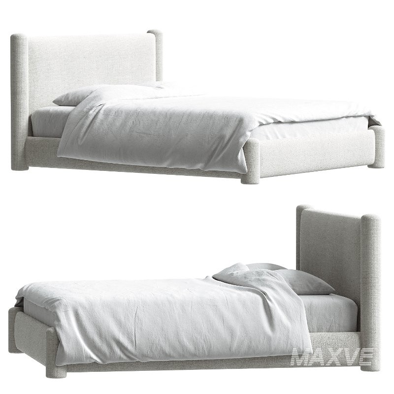 Modern Fully Platform Bed - Image 4
