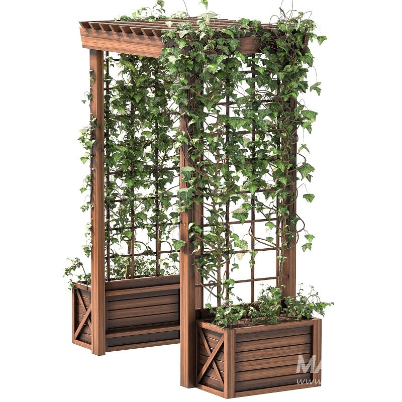 Wooden Garden Arbor - Image 4