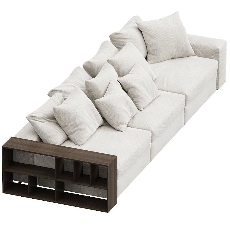 Groundpiece modular sofa by Flexform 11MXA - Image 2