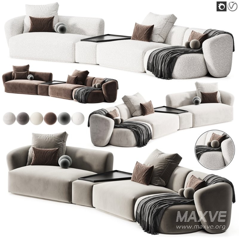 Modular sofa Fabro 3 - Image 2