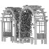 Wooden Garden Arbor 02 - Thumbnail 3