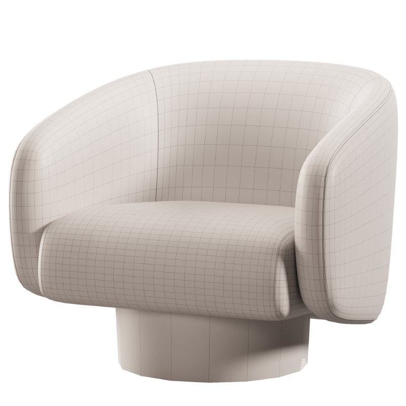 Union Home Rotunda Swivel Chair - Image 4
