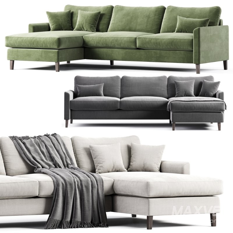 Izzy Chaise Sofa - Image 1