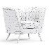 Margo Velvet Chair - Thumbnail 6