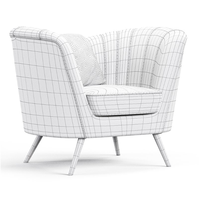 Margo Velvet Chair - Image 6