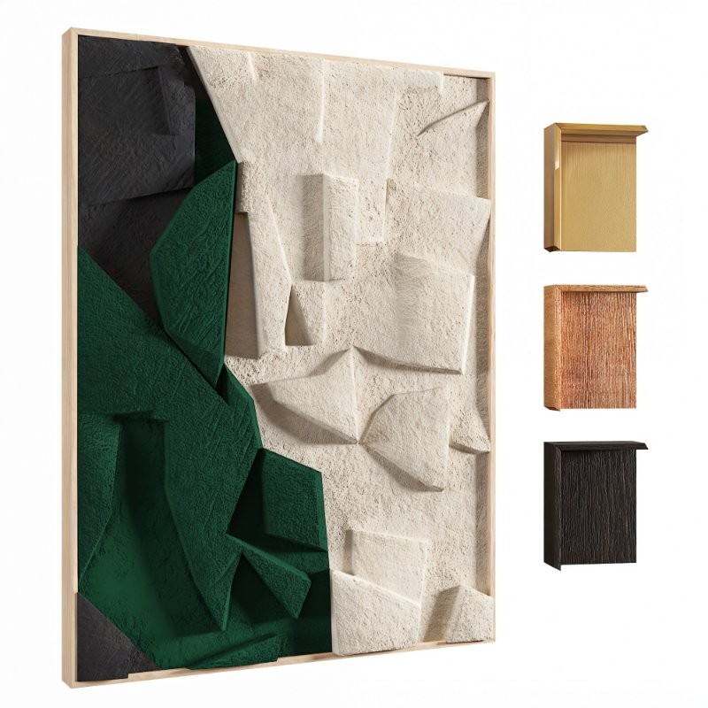 Contemporary 3D Wall Art - Image 4