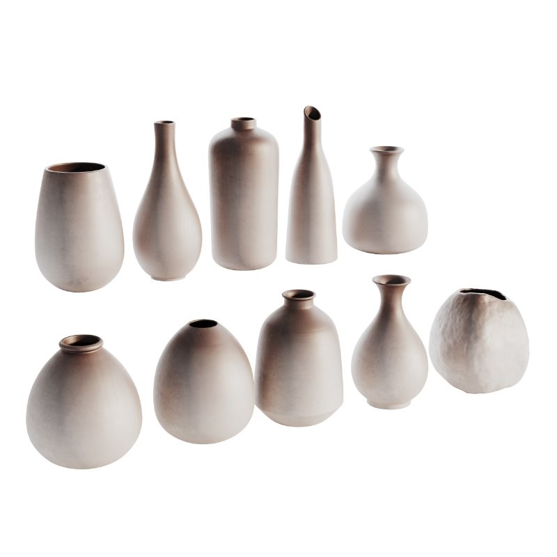 Vases Decor Set 04 - Image 6