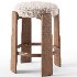 Granite stool By Kave Home - Thumbnail 2