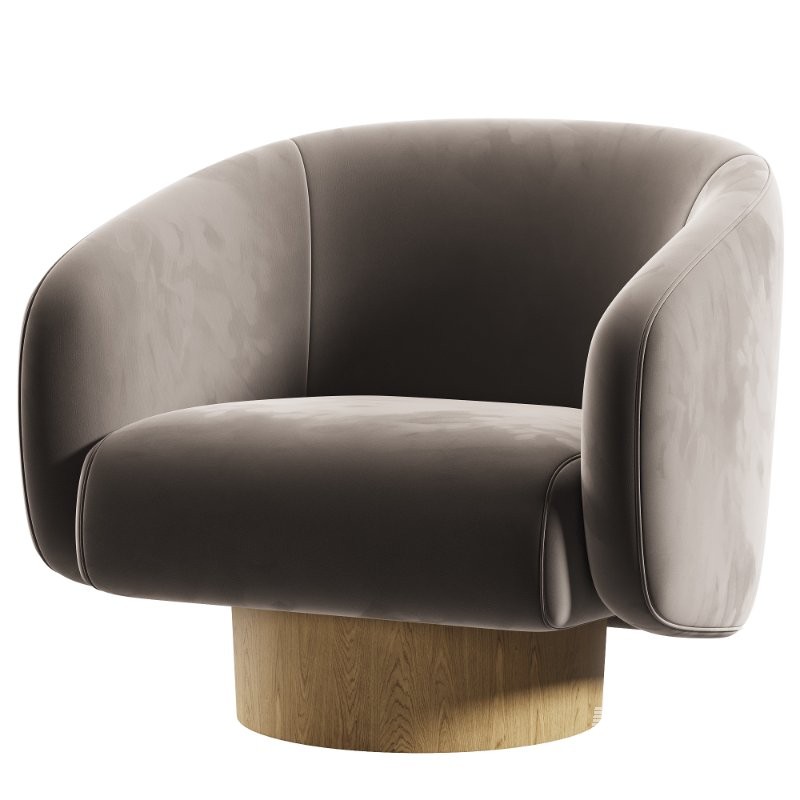 Union Home Rotunda Swivel Chair - Image 3