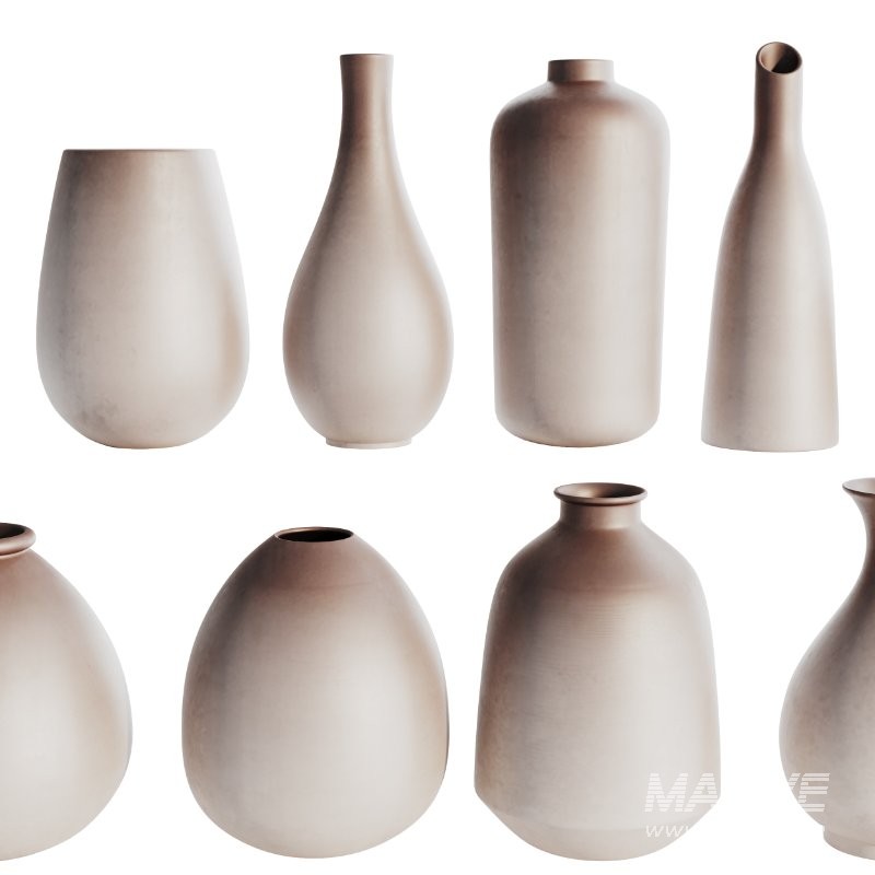 Vases Decor Set 04 - Image 3