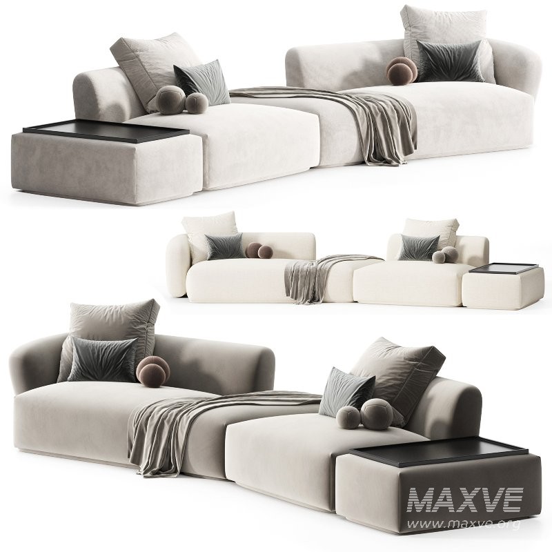 Modular sofa Fabro 2 - Image 3