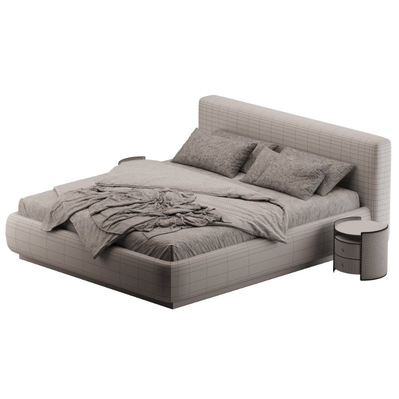 Gather Ivory Upholstered King Bed - Image 6