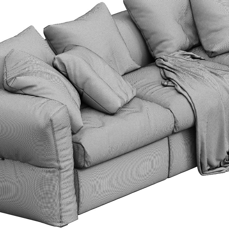 Newbridge Sofa by Flexform 3 seater - Image 4