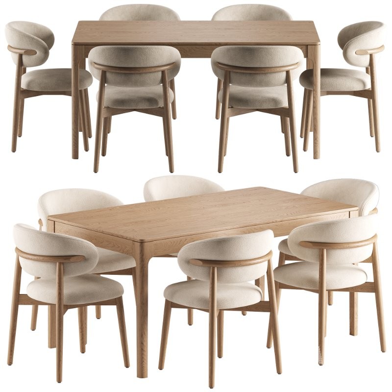 Ferrara Chair and Cologne Table - Image 1