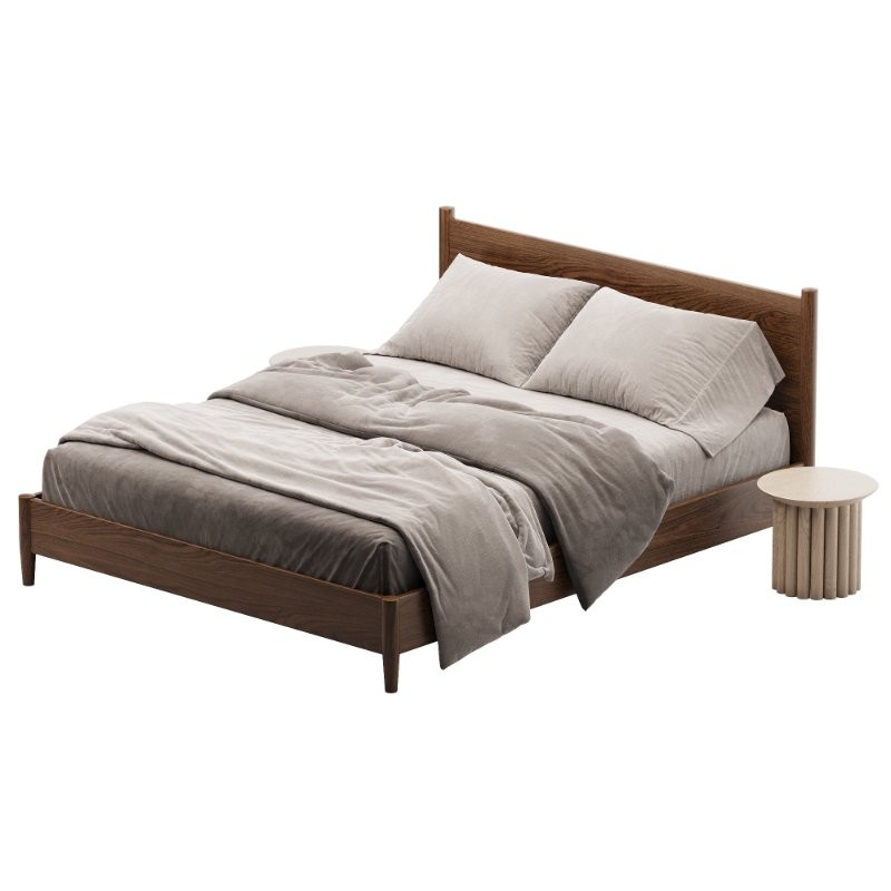 Arched Bed Caramel - Image 5