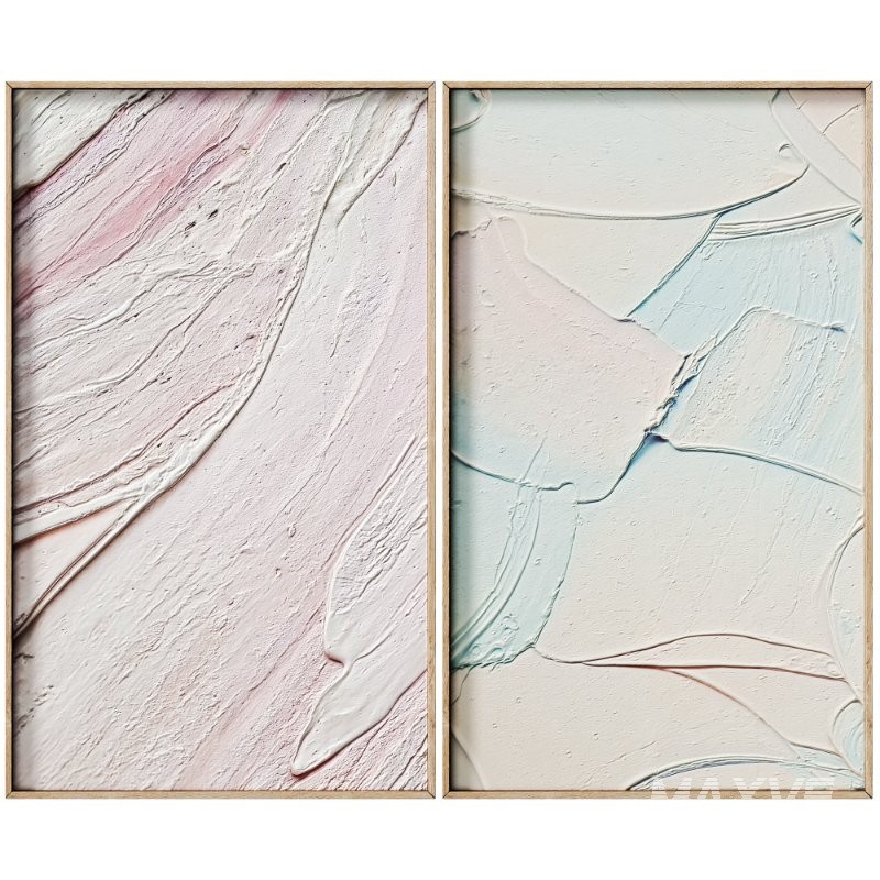 Decorative 3D Art Relief Panel 141 Set - Image 2