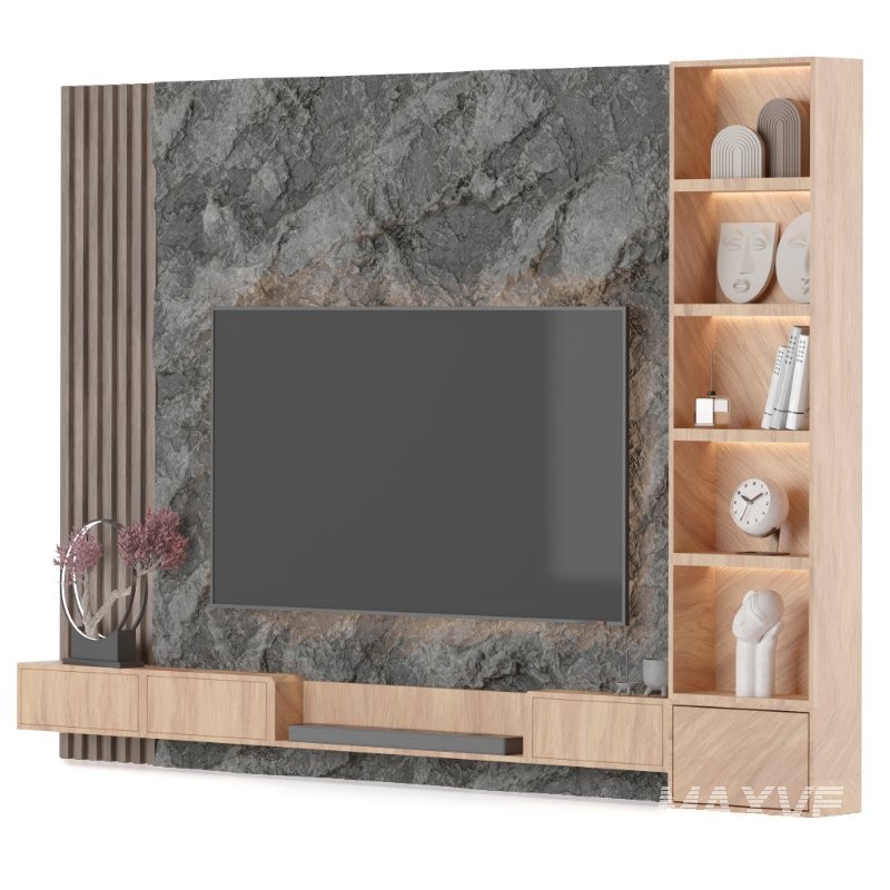 tv wall set 01 - Image 1