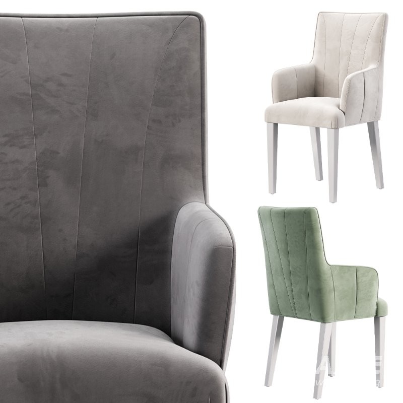 GINSBERG Armchair by Visionnaire - Image 3