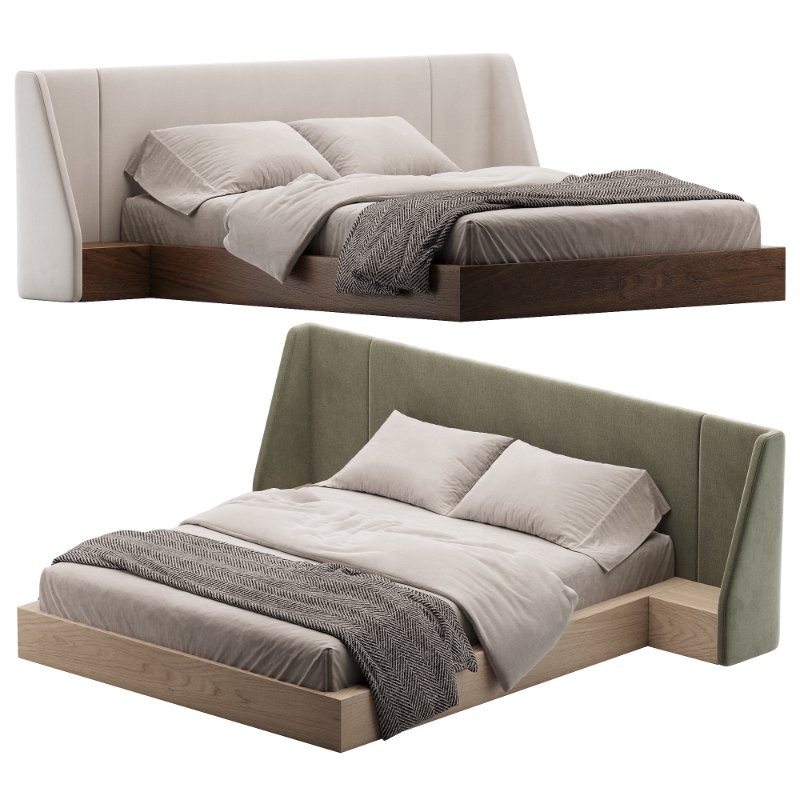 Nova Domus Janice Modern Bed and Nightstands by modishstore - Image 1