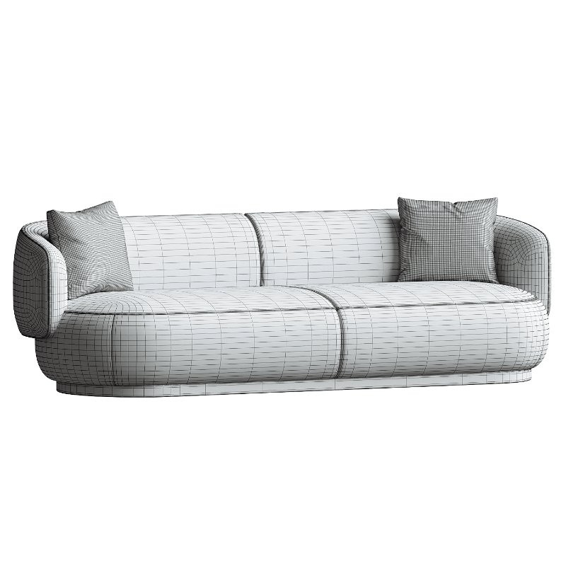 AS02 Sofa 3 seater Keyaki Brown Vidar 222 Karimoku Case - Image 2