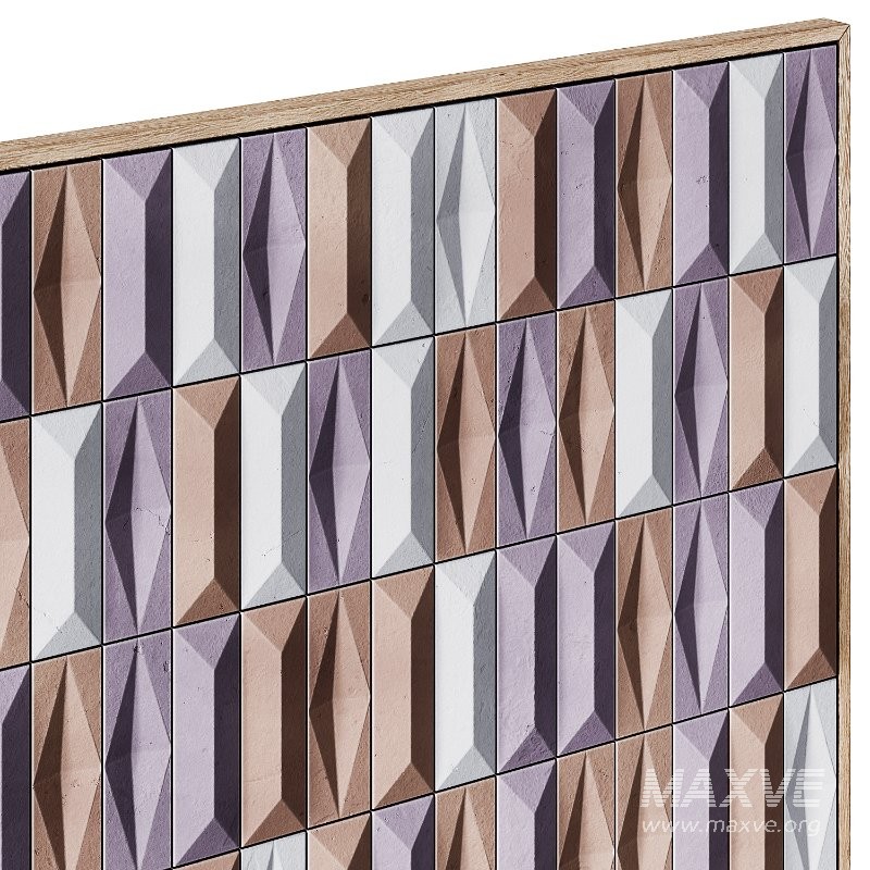 3D Art Relief 206 Terra Dawn Tiles Panel by Theiatiles - Image 4