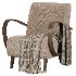 Armchair by Jindrich Halabala - Thumbnail 6