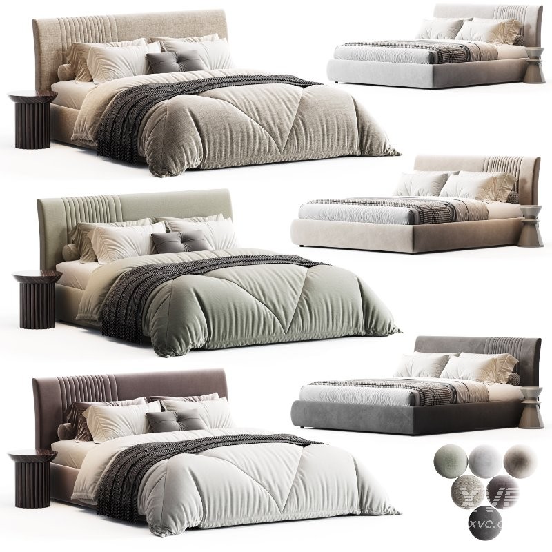 Benoit Bed by Febalcasa - Image 1