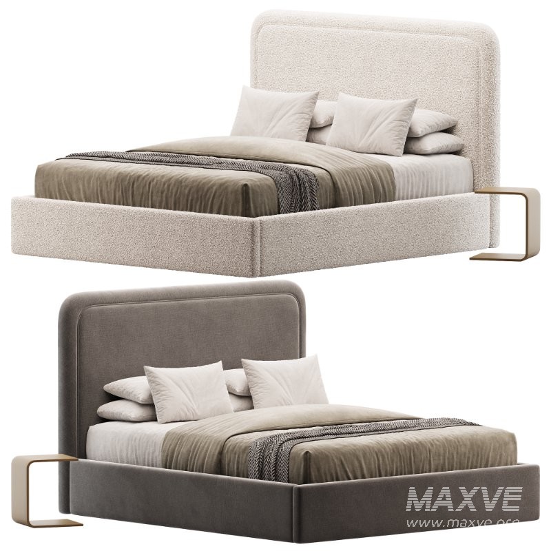 Lucas double bed with lifting mechanism - Image 1