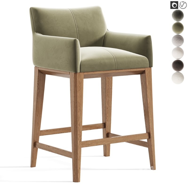 Karter Bar Chair By Domkapa - Image 6