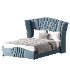Aahed Modern Camerone Upholstered Bed - Thumbnail 7
