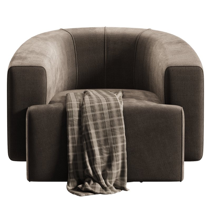 Hamlin Nubuck Leather Swivel Chair - Image 2