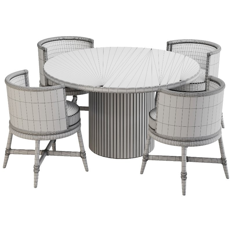 Dinning chair and table328 - Image 3