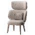 Alise Lounge armchair - Thumbnail 4