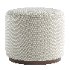 Sinclair Round Ottoman - Thumbnail 6