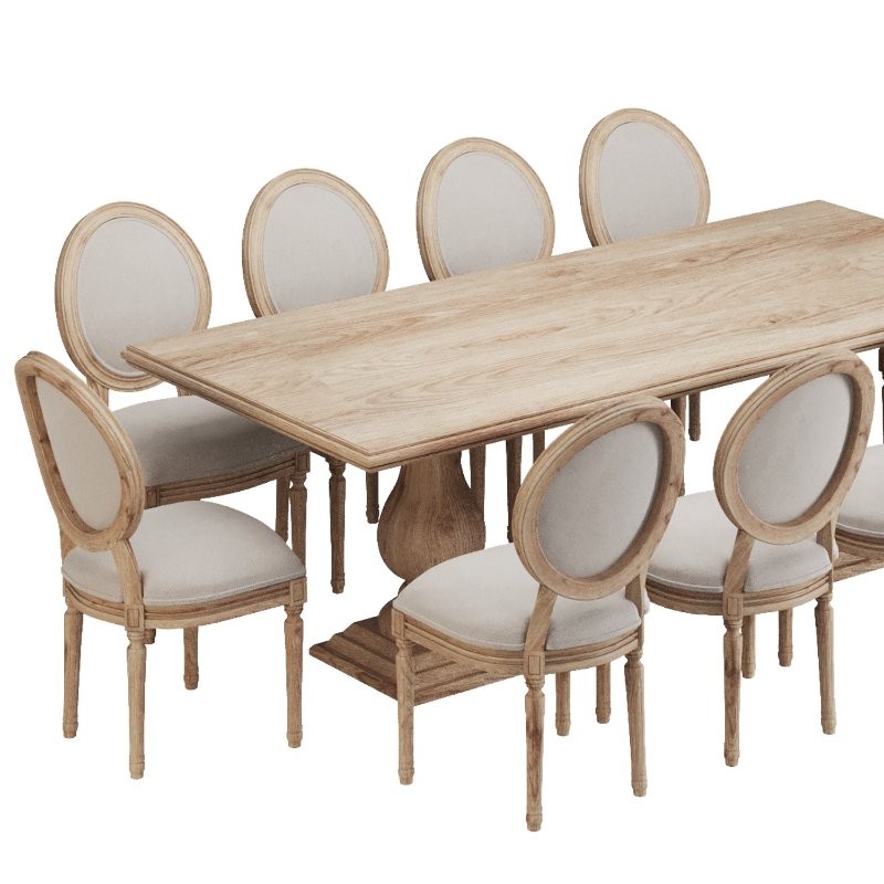 Dinning chair and table323 - Image 2