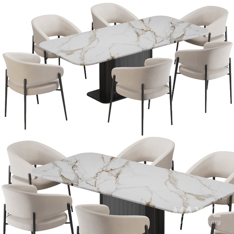 Dinning chair and table330 - Image 5