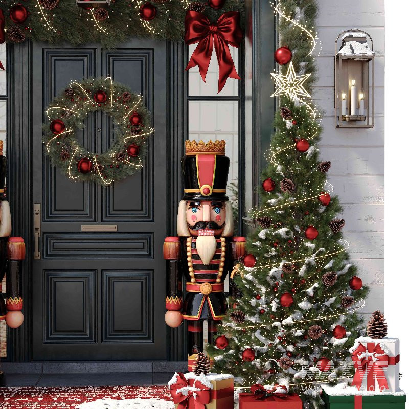 Christmas Entrance Decoration 01 - Image 1