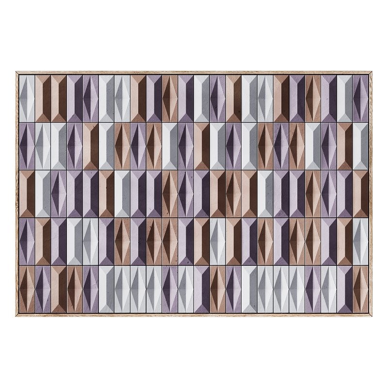 3D Art Relief 206 Terra Dawn Tiles Panel by Theiatiles - Image 2