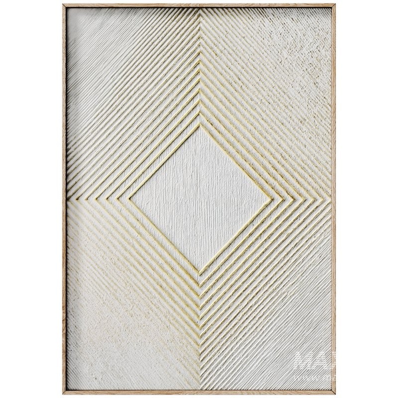 Decorative 3D Art Relief Panel 151 Set - Image 4