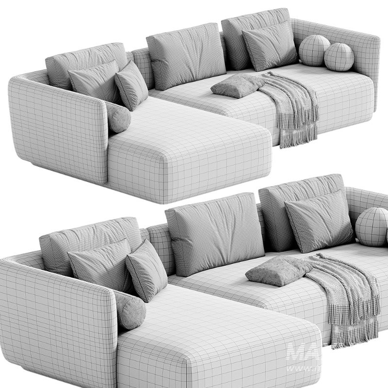 Cosy Corner Sofa by MDF Italia - Image 7