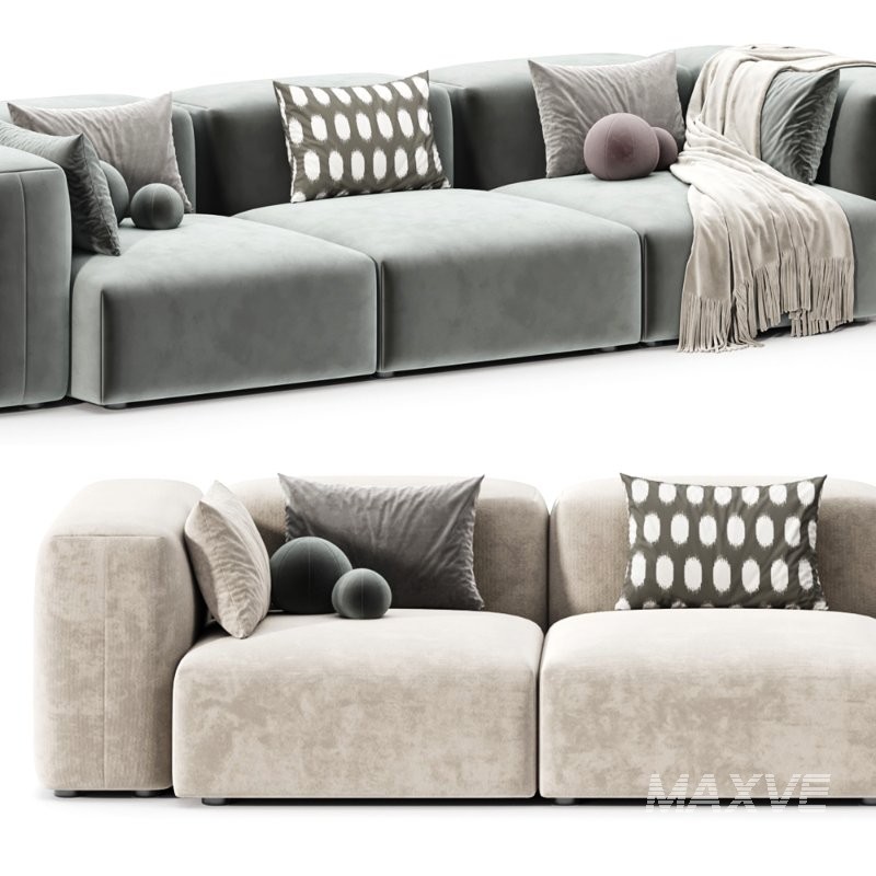 Straight FIJI sofa 2 - Image 4