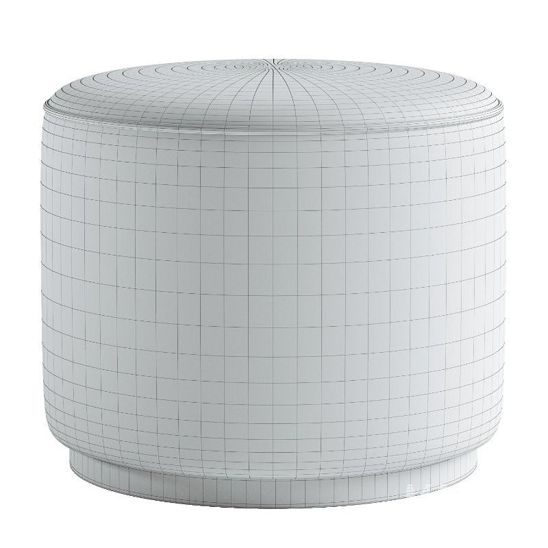 Sinclair Round Ottoman - Image 1
