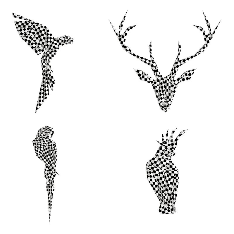 Paper art work 01 PBR - Image 2