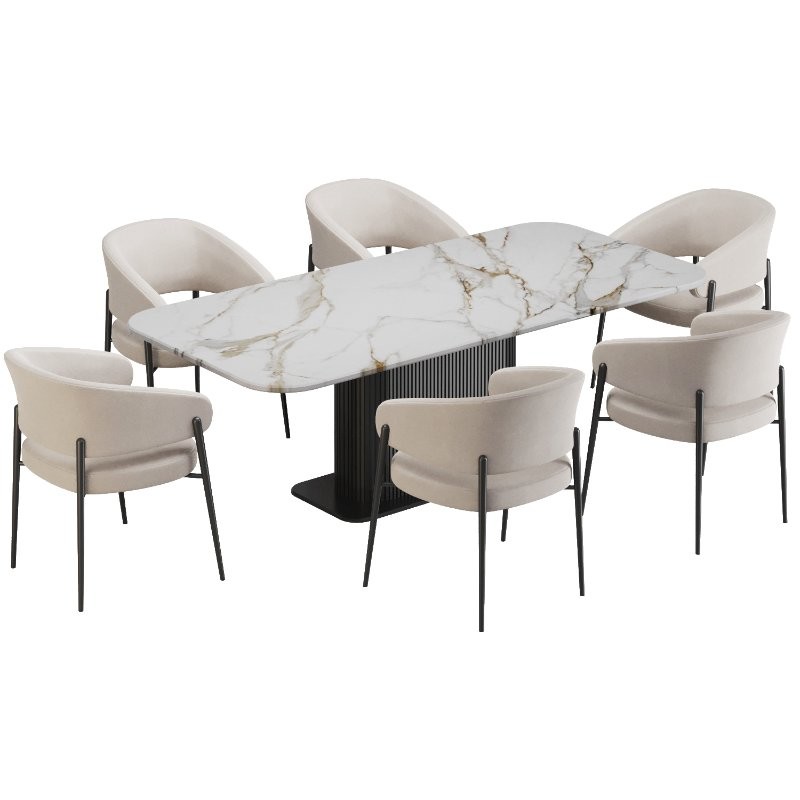 Dinning chair and table330 - Image 1