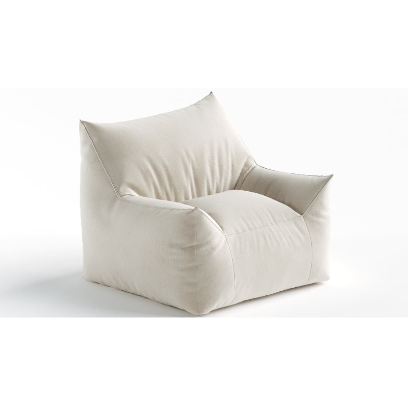 Ehlen Modern Velveteen BeanBag - Image 5